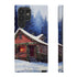 Cozy Christmas Cabin in the Snow - Impact Resistant Phone Case Samsung Galaxy S22 Ultra Matte